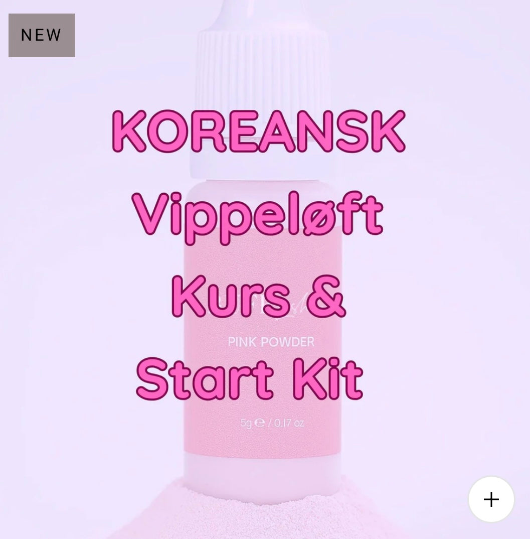 Koreansk vippeløft kurs & start kit TRONDHEIM BEAUTY EXPO SPECIAL OFFER 🩷